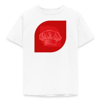 Cook Hobby Chef Cooking - Kids' T-Shirt - white - Front - AI Model Kid Male (0cm)