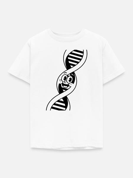 DNA - Kinder T-Shirt - Weiß