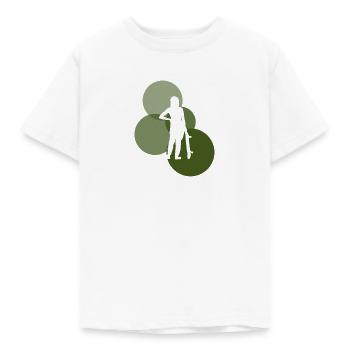 Skateboarding Skateboarder Ollie - Kinder T-Shirt - Weiß - Vorne - AI Model Kid Male (0cm)