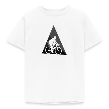 Bicycle Cycling Bike Tour - Kids' T-Shirt - white - Front - AI Model Kid Male (0cm)