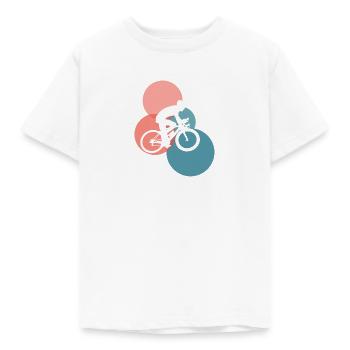 Fahrrad Bicycle Bicycle - Kids' T-Shirt - white - Front - AI Model Kid Male (0cm)