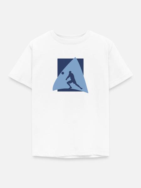 Volleyball Beach - Kinder T-Shirt - Weiß