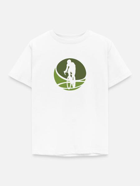 Fahrradfahrer Fahrradfahrer Radfahren - Kinder T-Shirt - Weiß