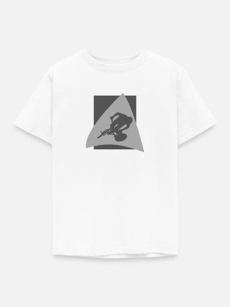 MTB MTB - Kinder T-Shirt - Weiß