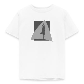 Yin Yoga - T-shirt Enfant - blanc - Devant - AI Model Kid Male (0cm)