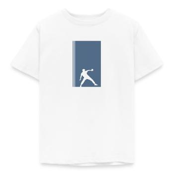 Tischtennis Tischtennisschläger Tennis - Kinder T-Shirt - Weiß - Vorne - AI Model Kid Male (0cm)