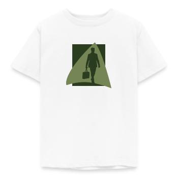 Banques Homme d’affaires Homme d’affaires - T-shirt Enfant - blanc - Devant - AI Model Kid Male (0cm)