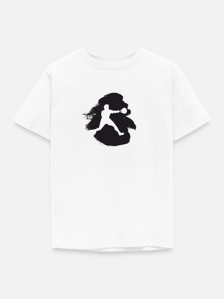 Squash Spieler Squashschläger Squash - Kinder T-Shirt - Weiß