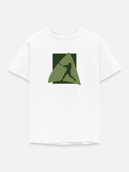 Softballspieler Softball Pitcher - Kinder T-Shirt - Weiß