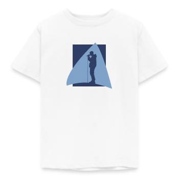 Djing DJ Beatbox - Kinder T-Shirt - Weiß - Vorne - AI Model Kid Male (0cm)