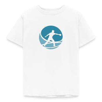 Raquettes de tennis de table Raquettes de tennis de table - T-shirt Enfant - blanc - Devant - AI Model Kid Male (0cm)