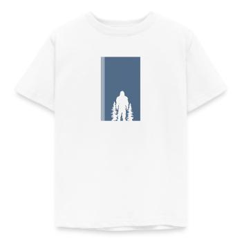 Big foot Bigfoot Bigfoot - Kinder T-Shirt - Weiß - Vorne - AI Model Kid Male (0cm)