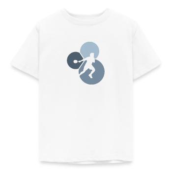 Squash Player Squash Racket Squash - Kids' T-Shirt - white - Front - AI Model Kid Male (0cm)