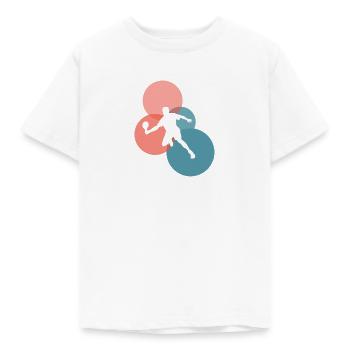 Raquettes de pickleball Raquettes de pickleball - T-shirt Enfant - blanc - Devant - AI Model Kid Male (0cm)