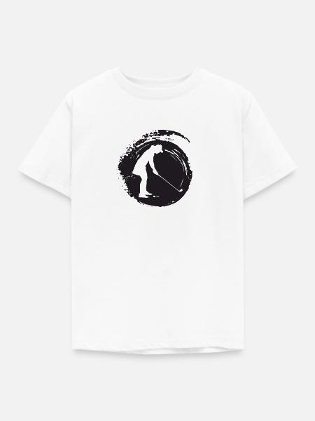 Golfspieler Golf - Kinder T-Shirt - Weiß