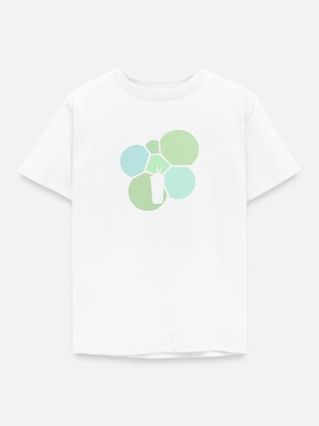 Tee Bubbletee Tee - Kinder T-Shirt - Weiß