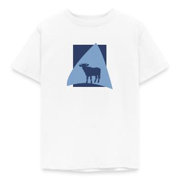 Rind Muh Milch - Kinder T-Shirt - Weiß - Vorne - AI Model Kid Male (0cm)