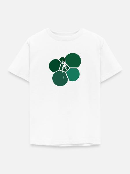Kletterer Klettern Klettern - Kinder T-Shirt - Weiß