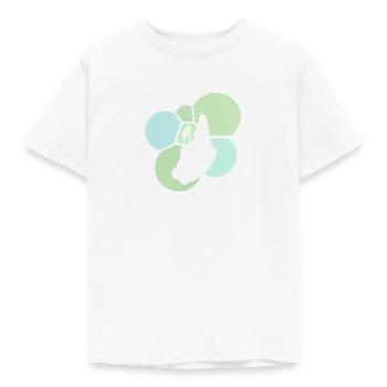 Mur d’escalade Mur d’escalade Alpes - T-shirt Enfant - blanc - Devant - AI Model Kid Male (0cm)