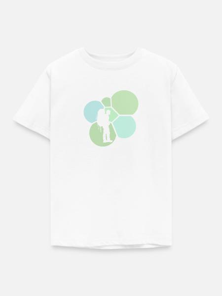 Backpacking Backpacking Pilger - Kinder T-Shirt - Weiß