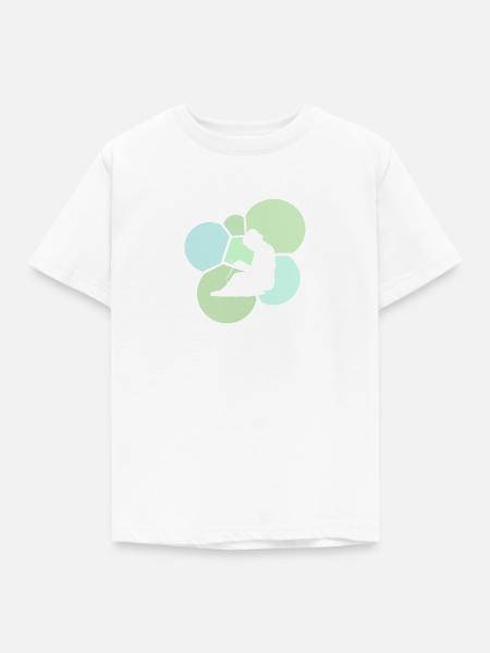 Häkeln Stricken Faden - Kinder T-Shirt - Weiß