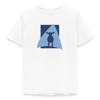Rind Bauer Bauer - Kinder T-Shirt - Weiß - Vorne - AI Model Kid Male (0cm)