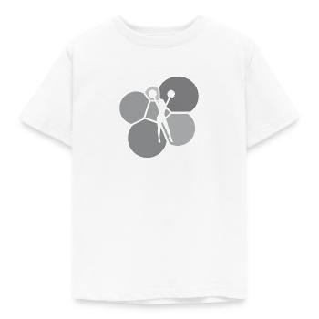 Girlie Girlie Pompon - T-shirt Enfant - blanc - Devant - AI Model Kid Male (0cm)