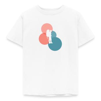 Randonnée Randonnée Pèlerins - T-shirt Enfant - blanc - Devant - AI Model Kid Male (0cm)
