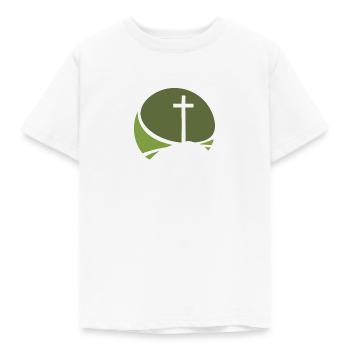 Bible de la Croix du Christ - T-shirt Enfant - blanc - Devant - AI Model Kid Male (0cm)