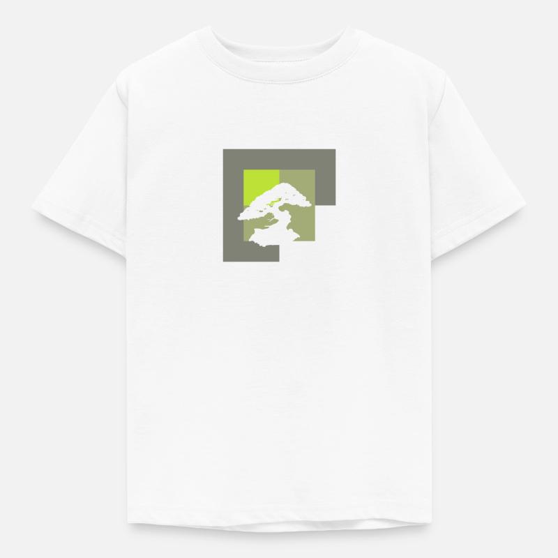 Tree, Trees, Tree - Kids' T-Shirt - white