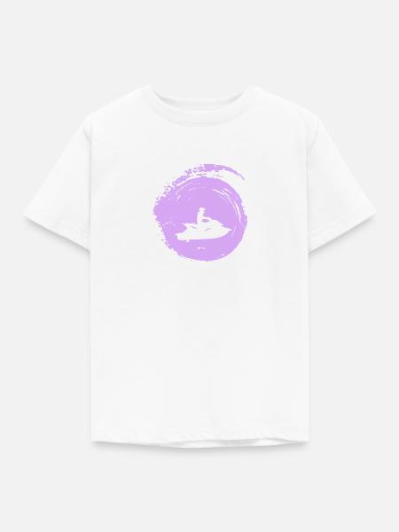 Wassersport - Kinder T-Shirt - Weiß