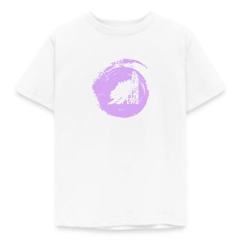 Roller Coaster Ferris Wheel Marquee - Kids' T-Shirt - white - Front - AI Model Kid Male (0cm)
