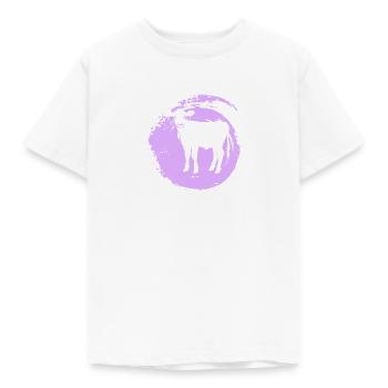Bien-être animal végétalien - T-shirt Enfant - blanc - Devant - AI Model Kid Male (0cm)