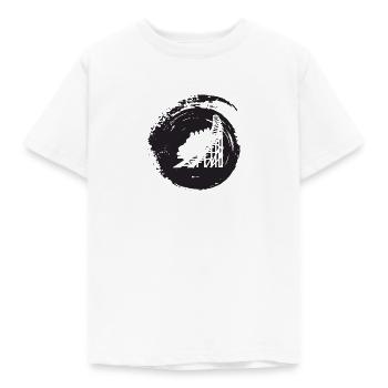 Achterbahn Kirmes Riesenrad - Kinder T-Shirt - Weiß - Vorne - AI Model Kid Male (0cm)