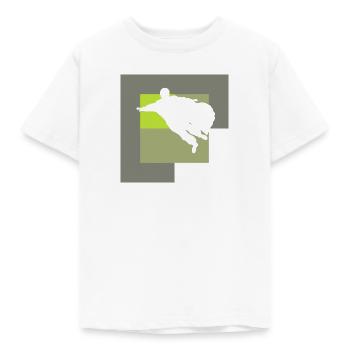 Wingsuit Gleiter Anzug - Kinder T-Shirt - Weiß - Vorne - AI Model Kid Male (0cm)