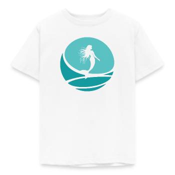 Sirène Marina Lamantin - T-shirt Enfant - blanc - Devant - AI Model Kid Male (0cm)