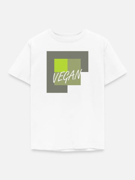 Veganerin Animal Rights Bio - Kinder T-Shirt - Weiß