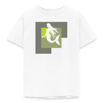 Seekuh Fabelwesen - Kinder T-Shirt - Weiß - Vorne - AI Model Kid Male (0cm)