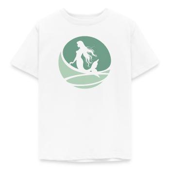 Marina de l’aquarium des sirènes - T-shirt Enfant - blanc - Devant - AI Model Kid Male (0cm)