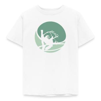 Faul Faultier Müdigkeit - Kinder T-Shirt - Weiß - Vorne - AI Model Kid Male (0cm)