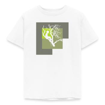 Ascension en crampons de singe - T-shirt Enfant - blanc - Devant - AI Model Kid Male (0cm)