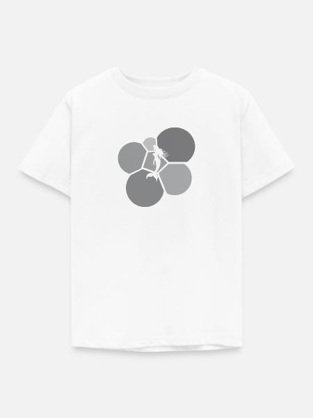 Fabelwesen Neptun - Kinder T-Shirt - Weiß