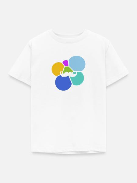 Gesichtsbehaarung Sir November - Kinder T-Shirt - Weiß