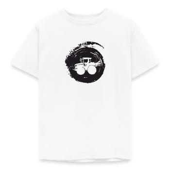 Landwirtschaft Hof Mähdrescher - Kinder T-Shirt - Weiß - Vorne - AI Model Kid Male (0cm)