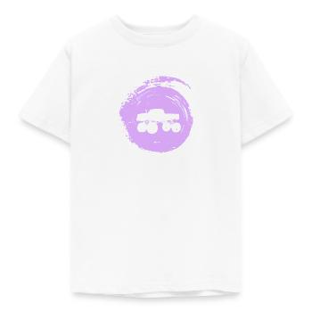 Reifen Gelaendewagen - Kinder T-Shirt - Weiß - Vorne - AI Model Kid Male (0cm)