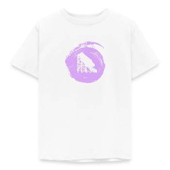 Riesenrad Kirmes Lukas - Kinder T-Shirt - Weiß - Vorne - AI Model Kid Male (0cm)