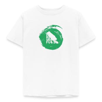Roller coaster Lukas Rummel - Kids' T-Shirt - white - Front - AI Model Kid Male (0cm)