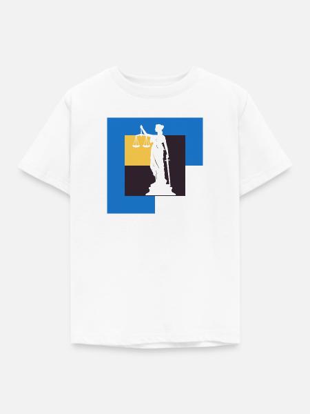 Gericht Versicherung - Kinder T-Shirt - Weiß