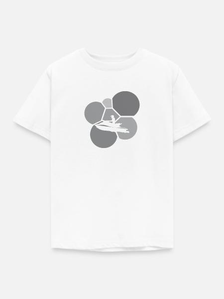 Wasserski - Kinder T-Shirt - Weiß