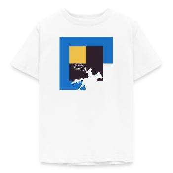 Cowboy Rodeo Ranch - Kids' T-Shirt - white - Front - AI Model Kid Male (0cm)